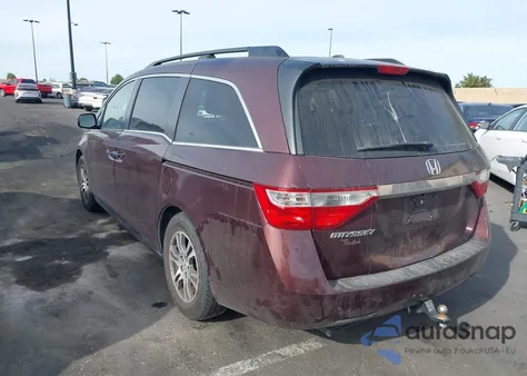 2011 Honda Odyssey Ex-L z USA, uszkodzony, nr VIN 5FNRL5H68BB083928